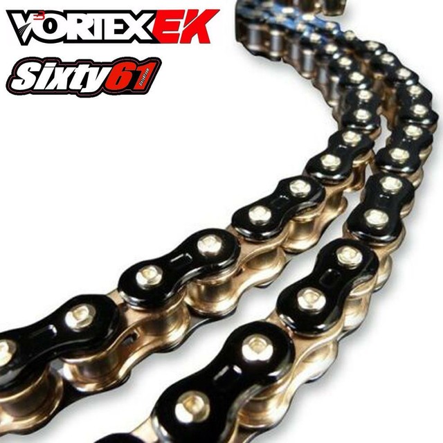 Black Gold EK Motorcycle Chain 525 Z3D120KG 120 Link Tensile Strength