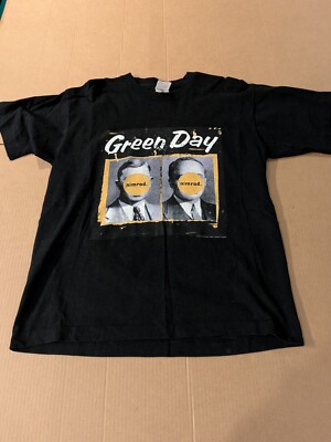 VTG 90s Green Day Nimrod album shirt L punk emo hardcore band NOFX Blink 182