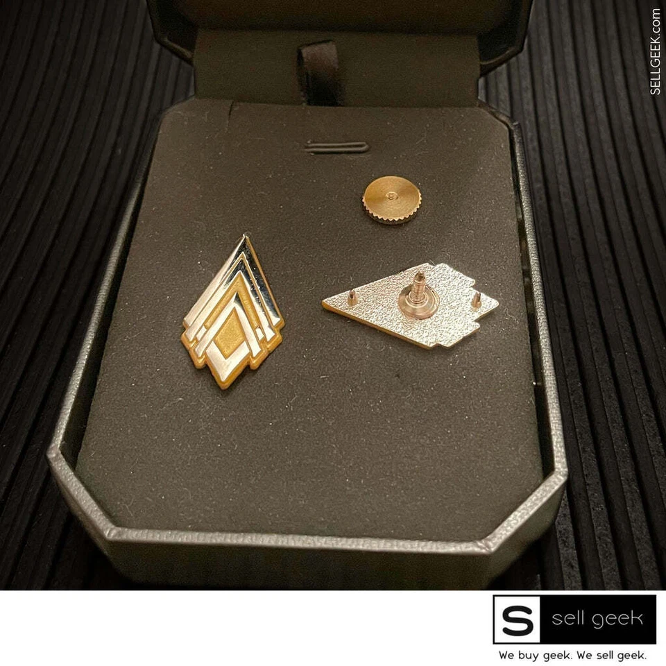 *NUEVO* Pin de cuello de rango de capitán de la fuerza colonial accesorios de estrella de batalla Foto 2 de 2