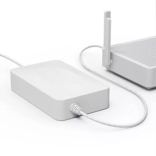 Mini UPS Battery Backup with 4 DC Output Interface, DC 12V/2A 20000mAh Home - 第 10/15 張圖片