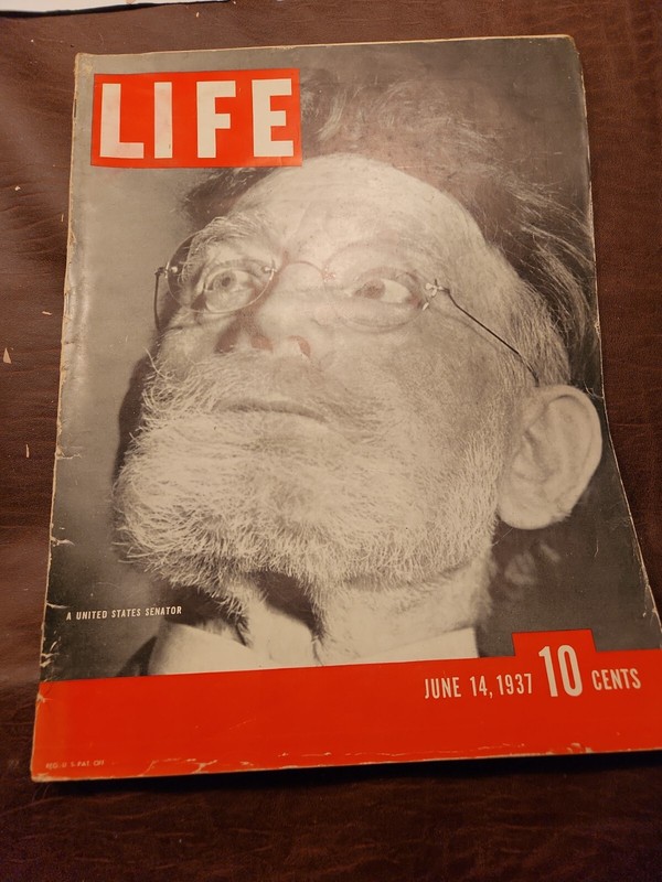 Rare Life Magazine June 14 1937 Frontier Nurse Boston Ball First Full Year Issue