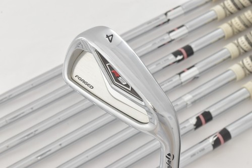 TaylorMade R9 Forged Irons Set 4-5-6-7-8-9-P-A PW AW NS 950GH S RH Golf Clubs - Picture 6 of 16