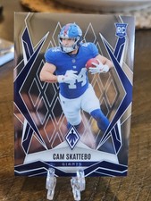 2025 Panini Phoenix Cam Skattebo RC #168 New York Giants 💎 