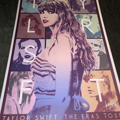 Taylor Swift Show Print Poster - The Eras Tour - Kii Arens Print
