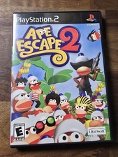 Ape Escape 2 (Sony PlayStation 2 / PS2, 2006) Complete CIB, Tested & Working!