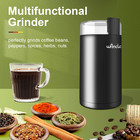 Electric Coffee Grinder, 150W Copper Motor, Stainless Steel Blade 60g Capacity
