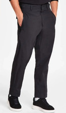 Pantalones negros Hugo Boss Geret de pierna recta repelentes al agua para hombre - XXL - precio de venta sugerido por el fabricante $178