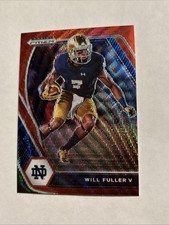 2021 Panini Prizm Draft Picks - Will Fuller V #58 Red Wave Prizm