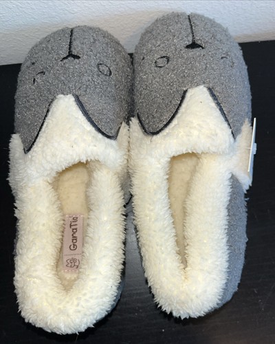 Gara Tia Slippers Women's Size 5-5.5 Kitty Cat House Shoe Sherpa EU 35-36 NEW - Picture 6 of 7
