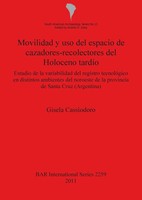 Movilidad Y Uso Del Espacio De Cazadores-Recolectores Del Holoceno TardíO Buch