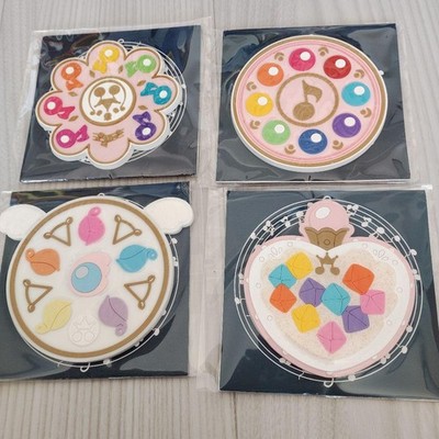 Limitierte Basis Ojajo Doremi Untersetzer 4 Stck. Gummi Set Vintage Charm Selten