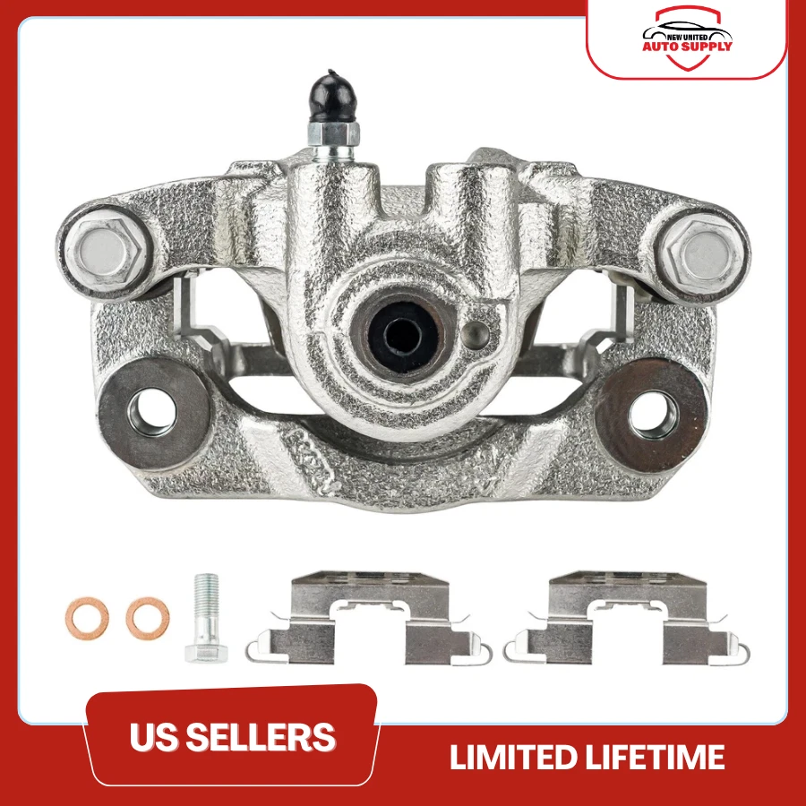 Pinza de freno conductor trasero izquierdo con soporte para Nissan Pathfinder 2005 2006-2012 Foto 4 de 4