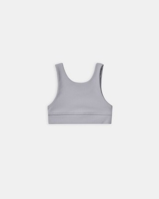 Play x Play Swift Sports Bra Periwinkle Ribbed Top Size 4-5 Years Kids