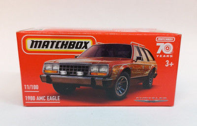 Matchbox - 1980 AMC Eagle - OVP - 2023 - #11/100 - Power Grabs
