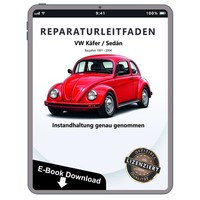 VW KäFer Sedan 1991-2004 Inspektion Wartung Pflege Serviceanleitung PDF Datei
