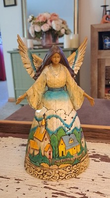 Heartwood Creek By JIM SHORE Angel ''Watcher Of Villiages And Valleys'' 2003