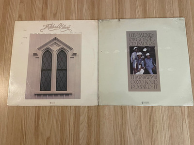 ABC Songbird Sealed Gospel 2 LP Lot Mildred Clark/Lee Barnes Gospel Crusaders