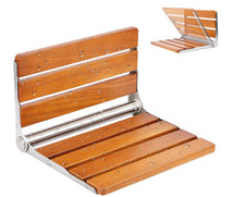 Foldable Shower Seat Wall Mounted For Elderly Safety, Folding Shower Bench With