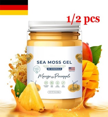 Wildcrafted Irish Sea Moos Gel Hergestellt mit getrockneten Seetang Seamoss
