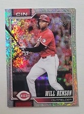 Will Benson 2026 Topps Series One #171  Holofoil Cincinatti Reds 