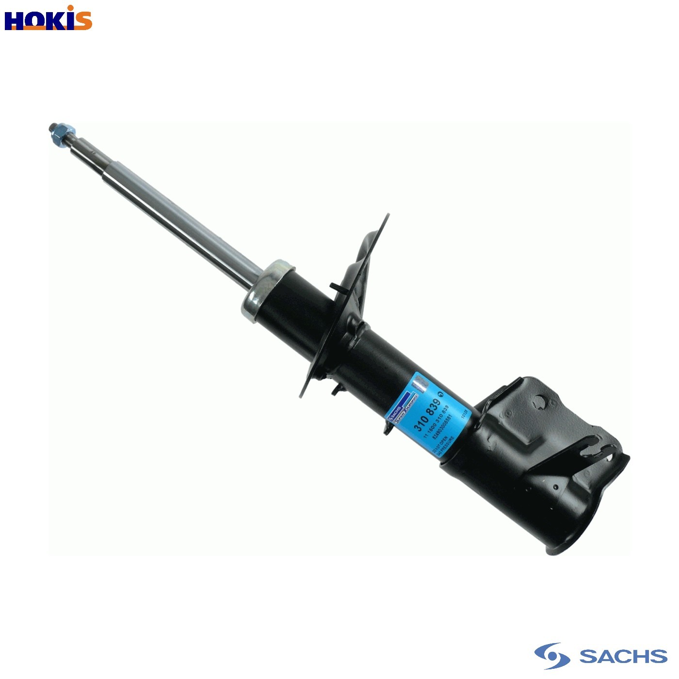 SHOCK ABSORBER 310 839 FOR VOLVO B 4164 S2 1.6L B 4184 S2 1.8L B4184SM 1.8L 4cyl