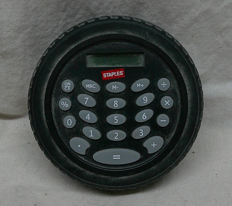 Novelty Tire Shape Calculator