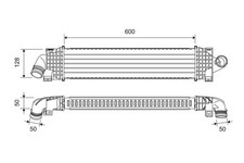 VALEO Ladeluftkühler 818717 für FORD KUGA 2 DM2 FOCUS Turnier MAX MONDEO 4 BA7 1