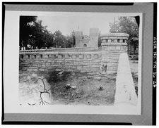 24. POINT PARK, ENTRANCE GATE WALL. - Chattanooga National Military Park Tour