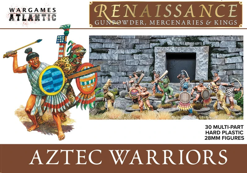 Aztec Warriors - Renaissance - Wargames Atlantic - Brand New