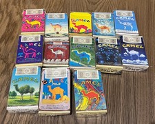 CAMEL Lotto 13 Pacchetti Vuoti Sigarette Vintage Anniversary