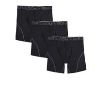 Fruit of the Loom Men's Performance Boxer Briefs, 3-Pack SMALL -  FREE SHIPPING*