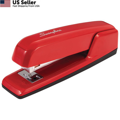 Swingline Stapler, 30 Sheet Capacity, 747 Business Pack of 1, Rio Red