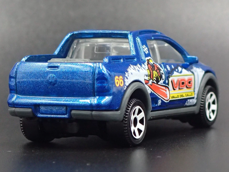 2011-2018 VW Volkswagen Saveiro Camioneta Pickup Azul 1:64 Escala Coche Modelo - Imagen 4 de 4