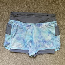 Athleta Girl Size L/12 Lined Athletic Shorts See Description