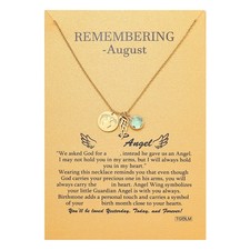 Miscarriage Gifts for Mothers Memorial Footprint Guardian Angel Pendant Nec - 09