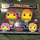 Funko POP! Television Stranger Things  Robin&Steve 2Pack BlackLight Targetcon'24
