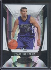2009-10 Panini Certified FRANCISCO GARCIA #75 Black Mirror 1/1 Sacramento Kings