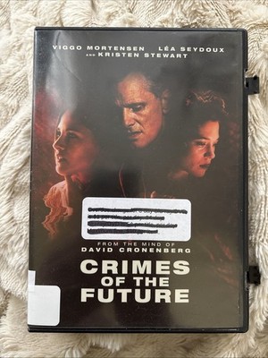 Crimes Of The Future (DVD) Kristen Stewart, Viggo Mortensen, Ex Library