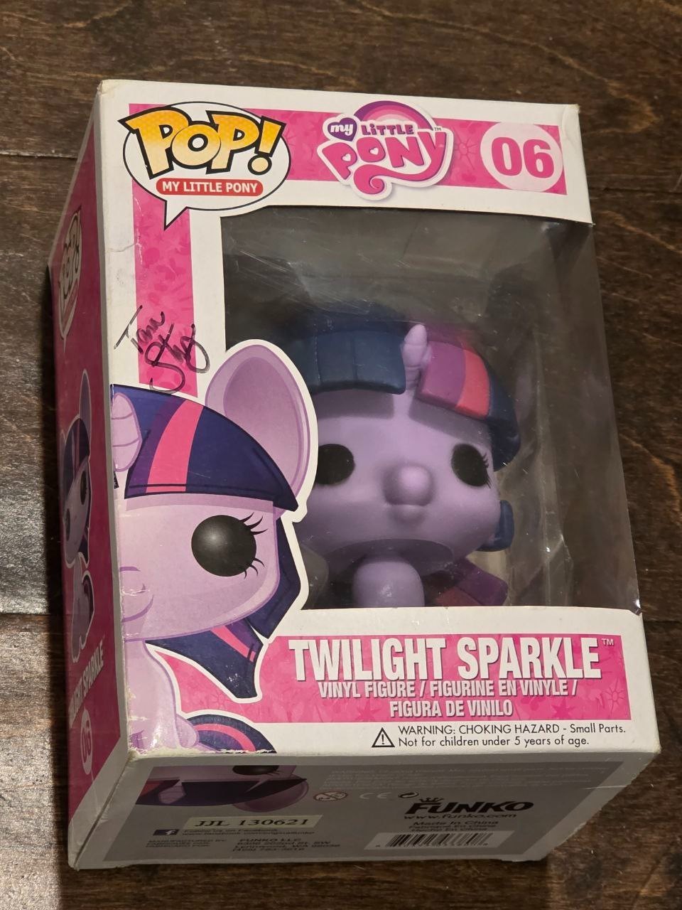 Signed By Tara Strong Funko Pop! Vinyl: My Little Pony - Twilight Sparkle #6