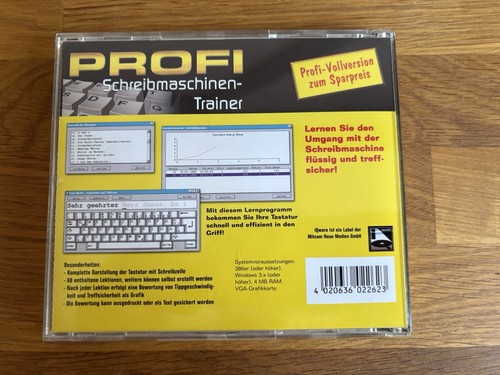 PROFI Schreibmaschinen-Trainer 10 Finger System CD Rom - Bild 6 von 6