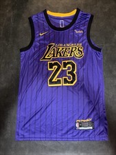 2018-19 NBA Nike Swingman Lore City Los Angeles Lakers LeBron James 23 Jersey 50