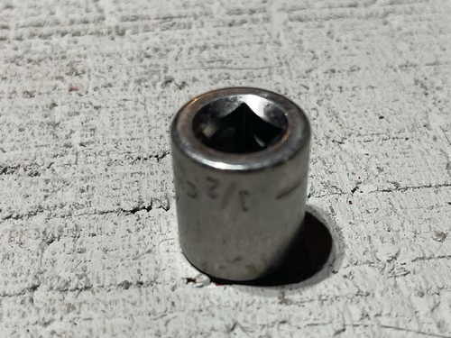 Vintage Craftsman 1/2โ Double Square Socket 8pt 3/8 Drive 44345 USA ๐บ๐ธ - Picture 4 of 7