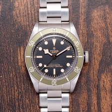 Tudor Black Bay Harrods Green 41mm on Bracelet 79230G August 2021 Box & Papers