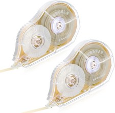 100 Ft Long Correction Tape, Tear-Resistant Beige Correction Tape Smooth Glide