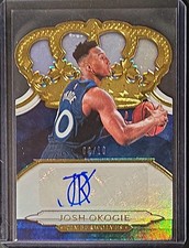 2018-19 Panini Crown Royale Auto #CR-JOK Josh Okogie /10