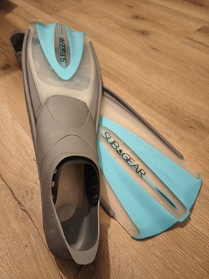 SUB Gear Scubapro Fluida Fin gr. 44-45 Laguna blue einmal getragen