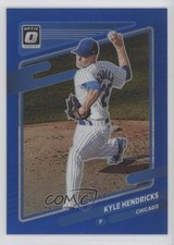 2021 Panini Donruss Optic Blue Prizm 37/75 Kyle Hendricks #117 ca0