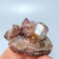26g A+Super Seven Skeletal Elestial Amethyst Reiki Healing  F446