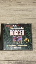 Sensible Soccer Commodore Amiga CD 32 (CD-Rom, Manual, Case) works 32-bit