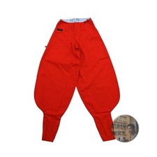 Toraichi 2530-418 Long Knickers Red Mesh Polyester Cotton Work Pants S/S New